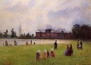 Camille Pissarro Painting - Jardines de Kensington Londres 1890 Camille Pissarro